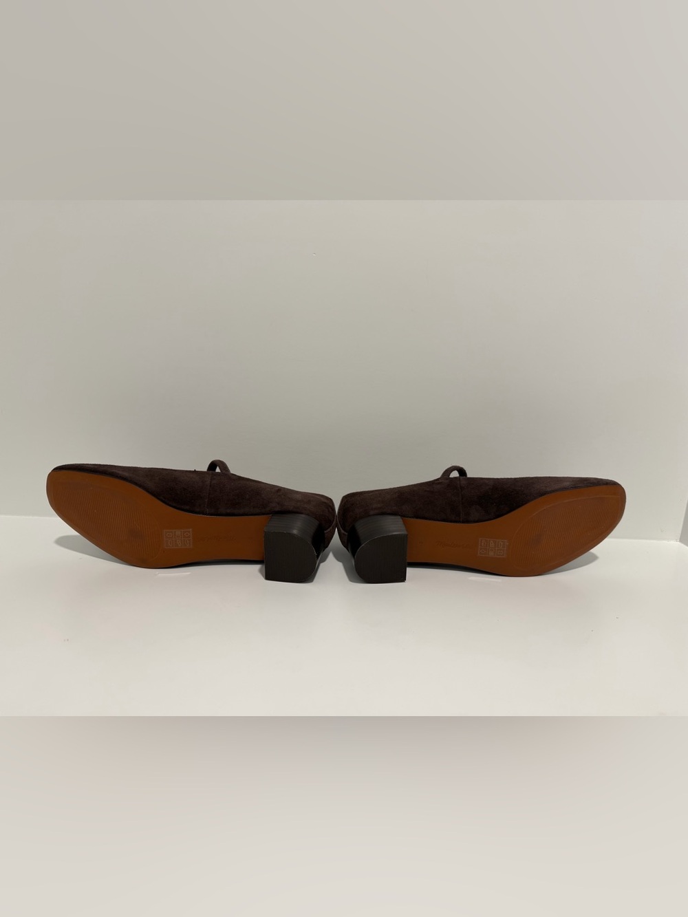 NEW Madewell The Greta Pump in Dark Roast Suede NX093 $138 size 8 - Picture 11 of 13